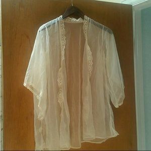 Vintage Sheer Cover-up